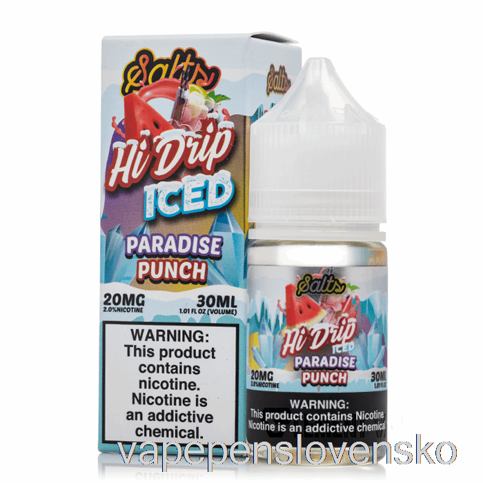 Iced Paradise Punch - Hi-drip Salts - 30ml 50mg Vape Shop Bratislava